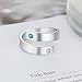 Fortheday Personalized Christmas Gifts Promise Rings for Her Women Engraving Spiral Twist 2 Name Ring Women Jewelry Ring Gifts for BFF Friendship Sister Girlfriend Gifts