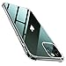 MoKo Compatible with iPhone 11 Pro Case, Reinforced Corners TPU Bumper + Anti-Scratch Anti-Yellow Transparent Hard Panel Cover Fit iPhone 11 Pro 5.8 inch 2019 - Crystal Clear