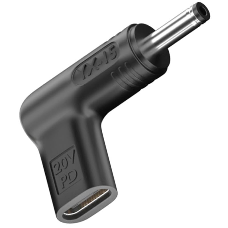 Bacron 100W PD USB C to Adapter 4.0x1.35mm, PD USB C Female to DC Male, Type USB C to 4.0 x 1.35mm Adapter made for Asus Laptop Series