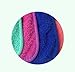 3Pcs Coral Fleece Microfiber Hanging Hand Towel Assorted Colors Quick Dry Thicken Cleaning Cloths Wipes Rags for Kitchen & Bathroom