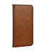 valkit for iPhone 7 Cases, iPhone 7 Wallet Case, Premium Genuine Leather Wallet Flip Folio Protective Stand Case Cover for iPhone 7 4.7 Inch with Magenet Closure and Credit Card Holder, Brown Color