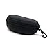Xinmade Car Case, Driver Sports Sunglases Case with Clip and Zipper (Black)