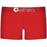 Ethika Girl's Modal Staple Brief | Neon Red