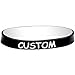 Body Candy Customizable Black White Silicone Stretch Personalized Message Bracelet