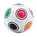 Coolzon Magic Ball Puzzle Cube Pop Rainbow Speedcube Educational Toy for Kids and Adults Speed Cubes
