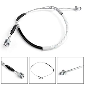 Artudatech motorremkabel, moto draad staal achterrem kabel vervanging voor Yamaha XV125 Virago 125, XV240 Virago, XV250…