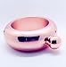 ROSE GOLD FLASK BRACELET by Prep Pantry I Pink Bangle Flasket I Hidden Wine/Liquor Jewelry I Gift for Women I Discreetly conceal drink in bracelet flask I PERFECT FOR ANY SIPPING OCCASION 3.5 oz
