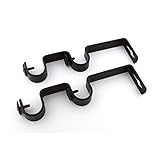 Rod Desyne Double Wall Brackets for .75 in. Rod