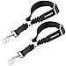 URPOWER Upgraded Dog Seat Belt 2 Pack Dog Car Seatbelts Adjustable Pet Seat Belt for Vehicle Nylon Pet Safety Seat Belts Heavy Duty & Elastic & Durable Car Seat Belt for Dogs, Cats and Pets primary