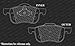 Max Brakes Front & Rear Premium Brake Kit [ OE Series Rotors + Metallic Pads ] TA024243 Fits: Volvo 2001-2007 S60 & V70 | 1999-2006 S80 | 2003-2007 XC70
