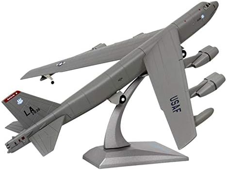 DDUUOO Toys 1/200 Scale Military B-52 Strategic Bomber Diecast Metal Plane Model Toy for Kid Gifts Collection Gift