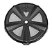 Vance And Hines Skullcap Black Misc Skullcap Black Filter Accessories Pn:71019