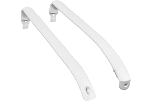 puxyblue 【2025 Upgraded HIGH-Strength ABS】 WR12X22148 GTH18GBDCRWW GTH18GBDDRWW Refrigerator Door Handles 2Pack Replaces Hotpoint GE Refrigerator Door Handle