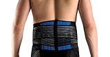 Secure Double-Pull Neoprene Lumbar Support Belt, Medium (28-33''/70-86cm)
