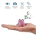 The Smallest Mini Bluetooth Speaker - momoho BTS0011A Wireless Small Speaker,Portable for Home/Outdoor/Travel,10m Wireless Range and Rechargeable,Compatible with iPhone Samsung (Pink Tiger)