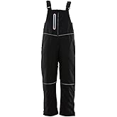 RefrigiWear Women’s Insulated Softshell Bib Overalls - -20°F Comfort, Flexible Fit, Durable Insulated Work Overalls for Women