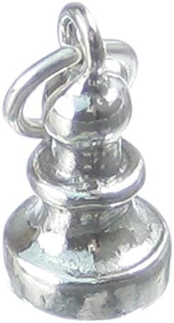 Maldon JewelleryPawn sterling silver charm .925 x 1 Chess Game Pieces charms