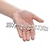 SWEETV Bridal Headband Tiara Crystal Hair Band Rhinestone Wedding Headpiece Hair Accessories for Women, Double Band Silver