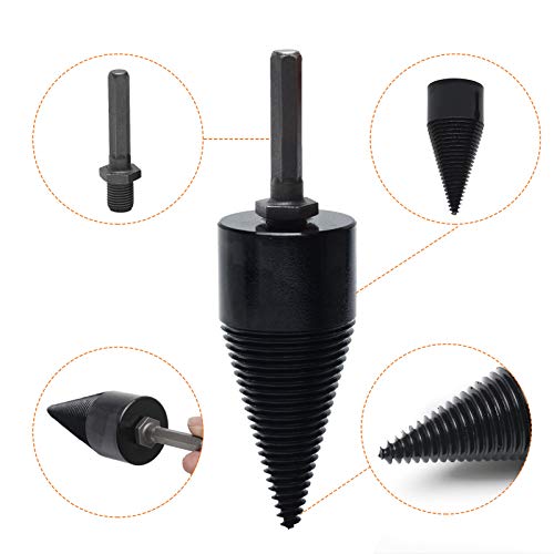 Professioneller Holzspalter für Holzspalter, Schnellschneider, Sechskantschaft, Spalt-Schrauben, Hochgeschwindigkeits… – Bild 3