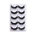 3D Fake Eyelashes Reusable Thick Crisscross False Eyelashes Pack Volume Handmade Soft Eyelash- 3 Styles 15 Pairs