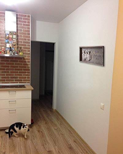 image for Iryna Shcherbinina 4-Figurines Family Picture Frame Collages for Wall 