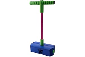 ARINBEB Pogo Jumper for Kids Fun and Safe for Toddlers Durable Foam and Bungee Jumper for Ages 5 and up Indoor & Outdoor Play (Dark Blue)