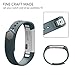 AK for Fitbit Alta Bands, Replacement Bands for Fitbit Alta/Alta HR with Metal Clasp（Slate,Small）