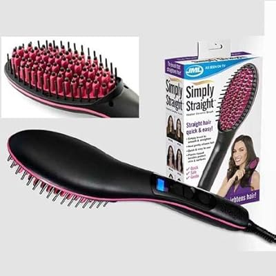 simply straight professional ceramic straightening brush