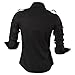 jeansian Men's Slim Fit Long Sleeves Casual Shirts 8371