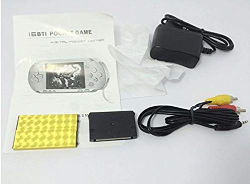 qiaoniuniu Handheld Game Console Kids Gift 16 Bit Portable Classic Video Games 150 Games Retro MD Paly Games PXP3 (Color: Black)