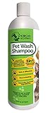 K9 Catz and Critterz Natural Plant Derived Pet Shampoo and Conditioner - Complete 5 in 1 Wash - Cleans, Conditions, Moisturizes, Detangles & Deodorizes - With Oatmeal and Aloe Extract - 16 fl oz