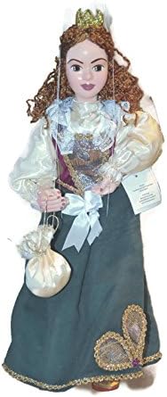 PRINCESS Alana Green Loutka Marionettes (TM) String Puppets Approx 18" High Hand Made In Prague Czech Republic
