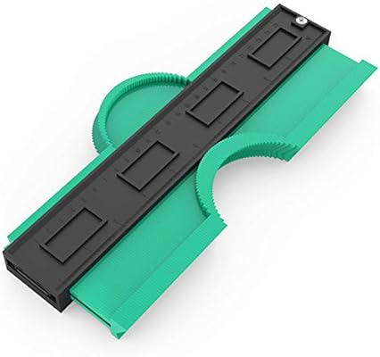 Amazon Asgens 型取りゲージ コンターゲージ フレームゲージ プロファイルゲージ Diy用 角度と曲線をコピーする測定ゲージ 目盛付き グリーン ゲージ コンパス 産業 研究開発用品 通販