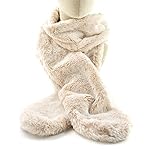 accsa Women Winter Soft Faux Fur Wrap Collar Shrug for Winter Coat accsa Women Winter Soft Faux Fur Wrap Collar Shrug for Winter Coat