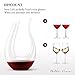 Wine Decanter by Bella Vino - Premium Crystal Glass Horn Decanter, Improves Wine Taste Smoother, Elegant and Effective Red Wine Carafe