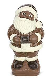 Amazon.com : Giant Gourmet Chocolate Santa Claus for Christmas (Milk