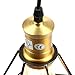 Pauwer Wire Cage Pendant Light Plug in Vintage Pendant Light with On/Off Switch (Black B)