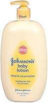 Johnson's Baby Lotion,  Cocoa and Shea Butter, 27 Ounce