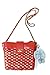 USATDD Easter Bunny Doll Keychain Soft Cute Rabbit Fluffy Plush Pendant Key ring(Blue)