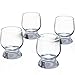 Crystal Snifter Glasses Set of 4 for Cognac Whiskey - New Style Old Fashioned Drink Glasses - Glassware set - Scotch Brandy or Bourbon Tumblers, 7.5 oz