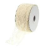 Homeford FHV00LS15482 25 yd floral Lace Ribbon Scallop Edge, 2