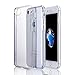iPhone 7 Plus Case HD Clear TOMKAS Apple iPhone 7 Plus 5.5 Inch Transparent Thin Slim Bumper Gel Skin Silicone Case with Shockproof Scratch-Proof Protect (HD Clear)