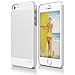 iPhone SE case, elago® [Outift][White/Silver] - [Premium Hybrid Construction][Aluminum][Spark Design Award] - for iPhone SE/5/5S
