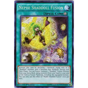 Yu-Gi-Oh! - Nephe Shaddoll Fusion (SECE-EN059) - Secrets of Eternity - 1st Edition - Secret Rare