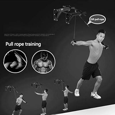 5BILLION FITNESS Barra De Levantamiento Montada En La Pared Barra ...