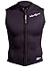 NeoSport XSPAN Mens 2.5mm 4-Way Stretch Neoprene Zip Vest LT Black