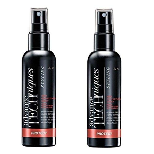 2 x Advance Techniques Heat Protection Spray Avon Contains Tri-Keratin Complex