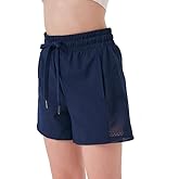 Girls Athletic Shorts with Spandex Liner Quick Dry Running Fitness Shorts for Kids Teen Active Sports Track