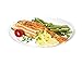 Embellish [20 Count] 9 Inch Dinner Plates Crystal Clear Disposable Heavy Duty Plastic, Ideal For Wedding, Catering, Parties, Buffets, Events, Or Everyday Use, 1 Pack