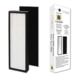 ATXKXE True HEPA Filter Repalcement for GermGuardian FLT4825 Series Air Purifier Filter B, Model AC4825/AC4300/AC4800/4900 (Filter B, 1 Pack)